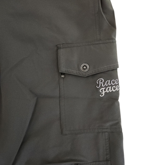 RACE FACE Mountain Bike Capri Pants gray Women’s large - Picture 5 of 12